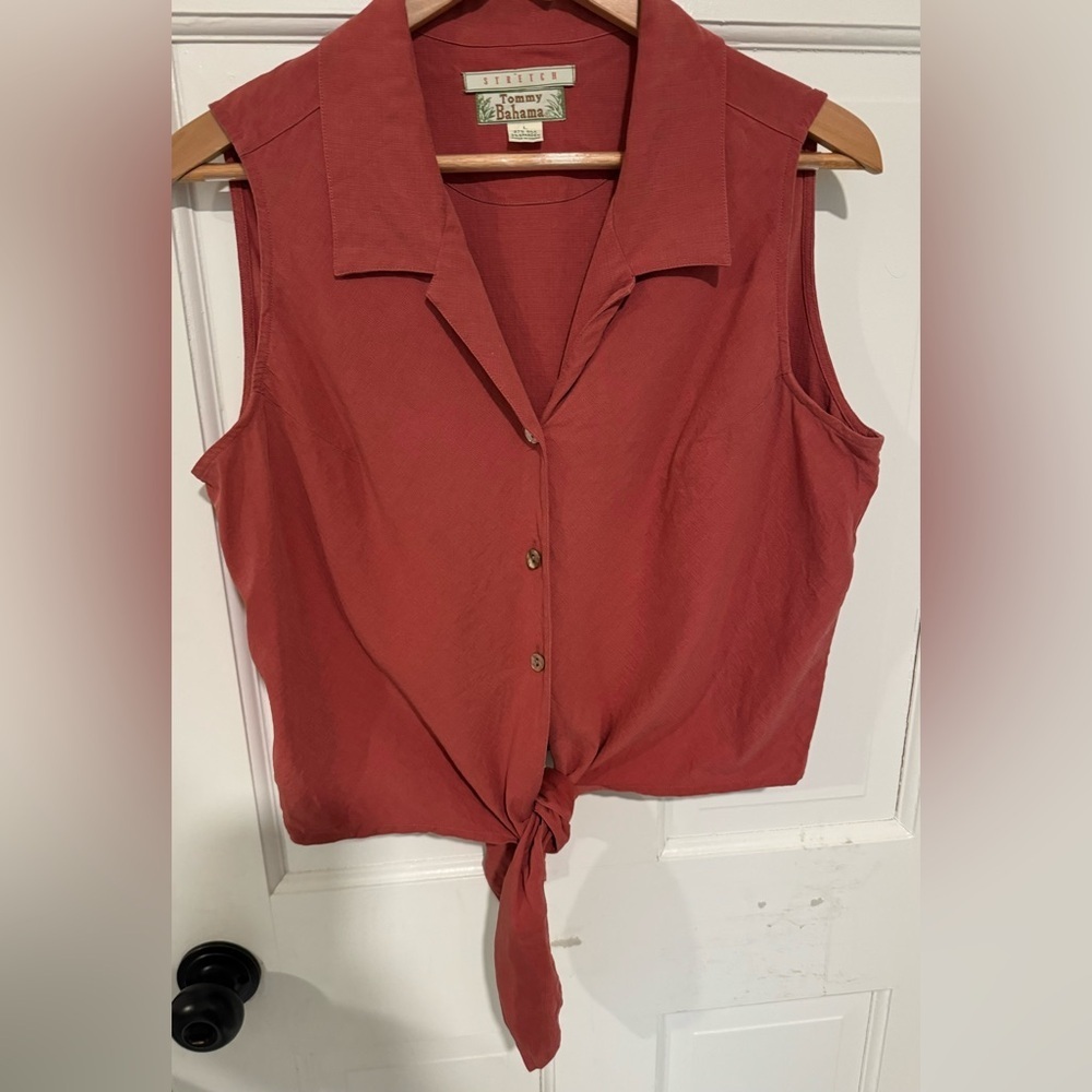 Tommy Bahama Cayman Classic Tie Shirt, sz L - Picture 2 of 7